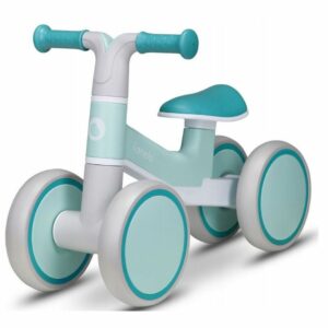 Lionello Villy Green Turquoise Τετράτροχο Ποδήλατο Ισορροπίας